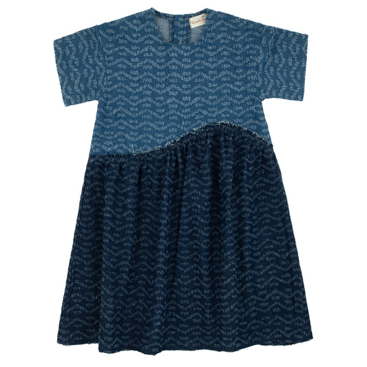 Colorblock Dress Short Sleeve