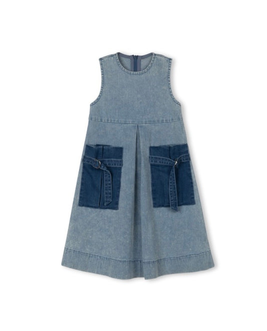 Big Pocket Denim Dress