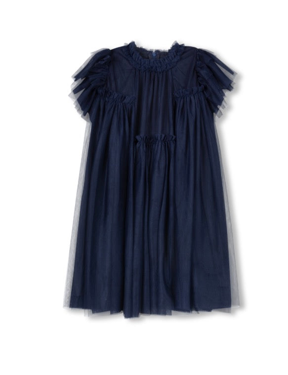 Tulle Tiered Gown