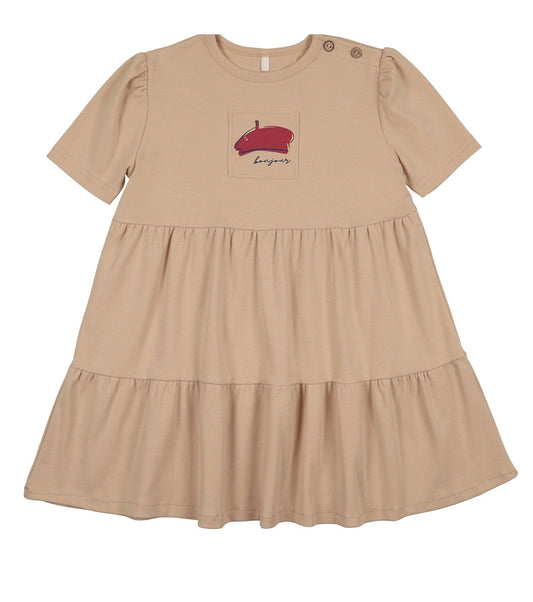 French-Dress Short Sleeve
