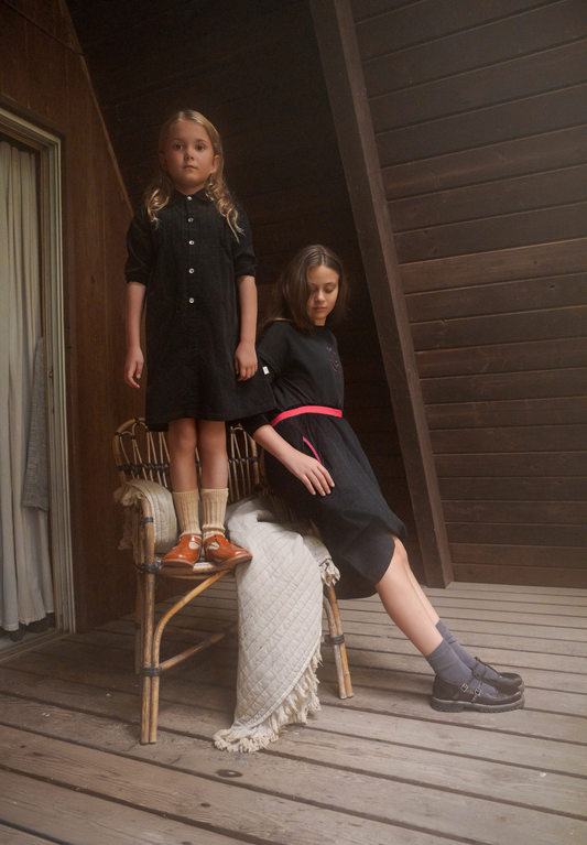 Black Corduroy Dress