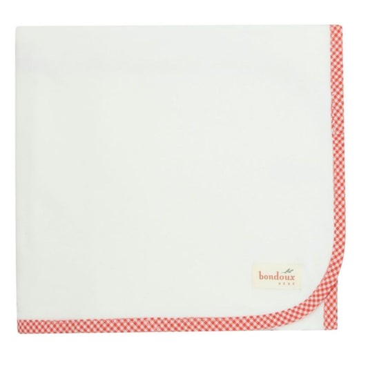 Gingham Trim Blanket