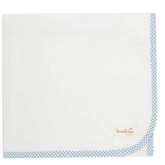Gingham Trim Blanket