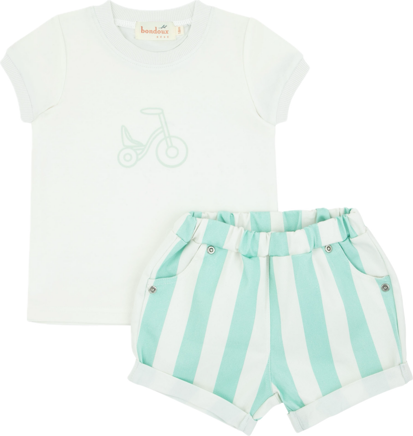 Bike Striped 2 Pc