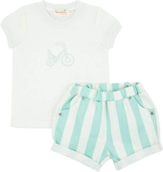 Bike Striped 2 Pc