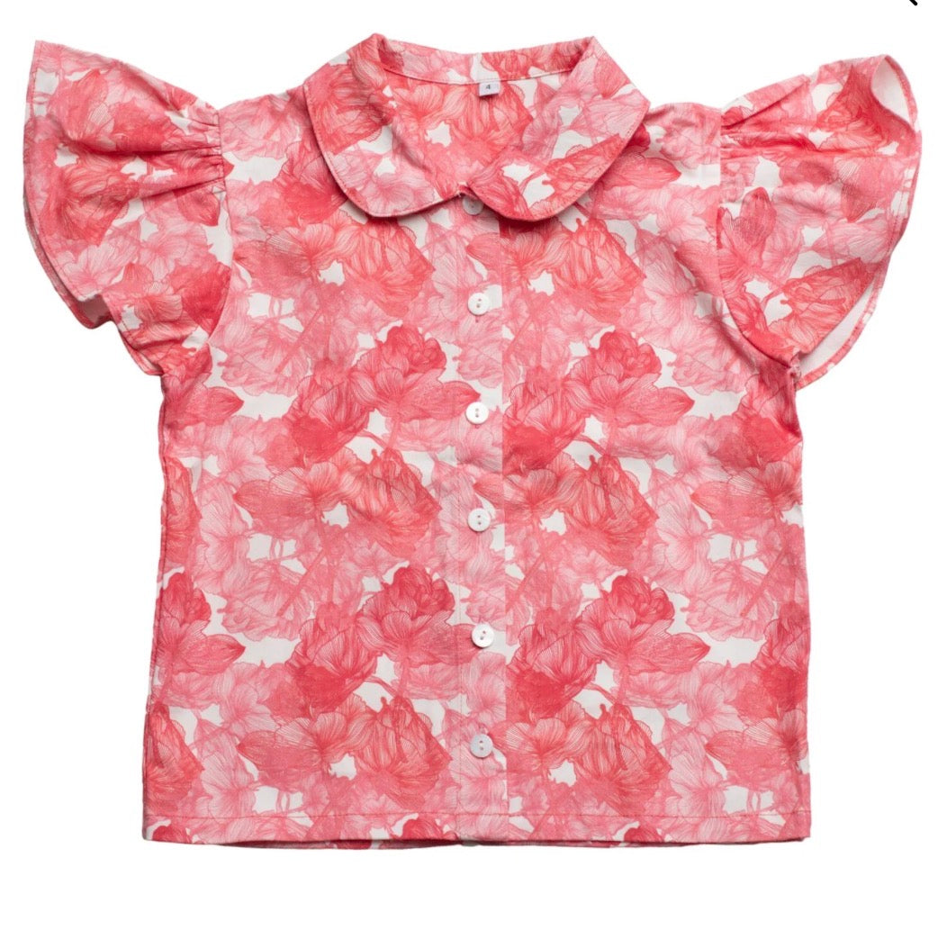 Abstract Floral 2 Piece