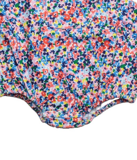 Floral Denim Bloomer