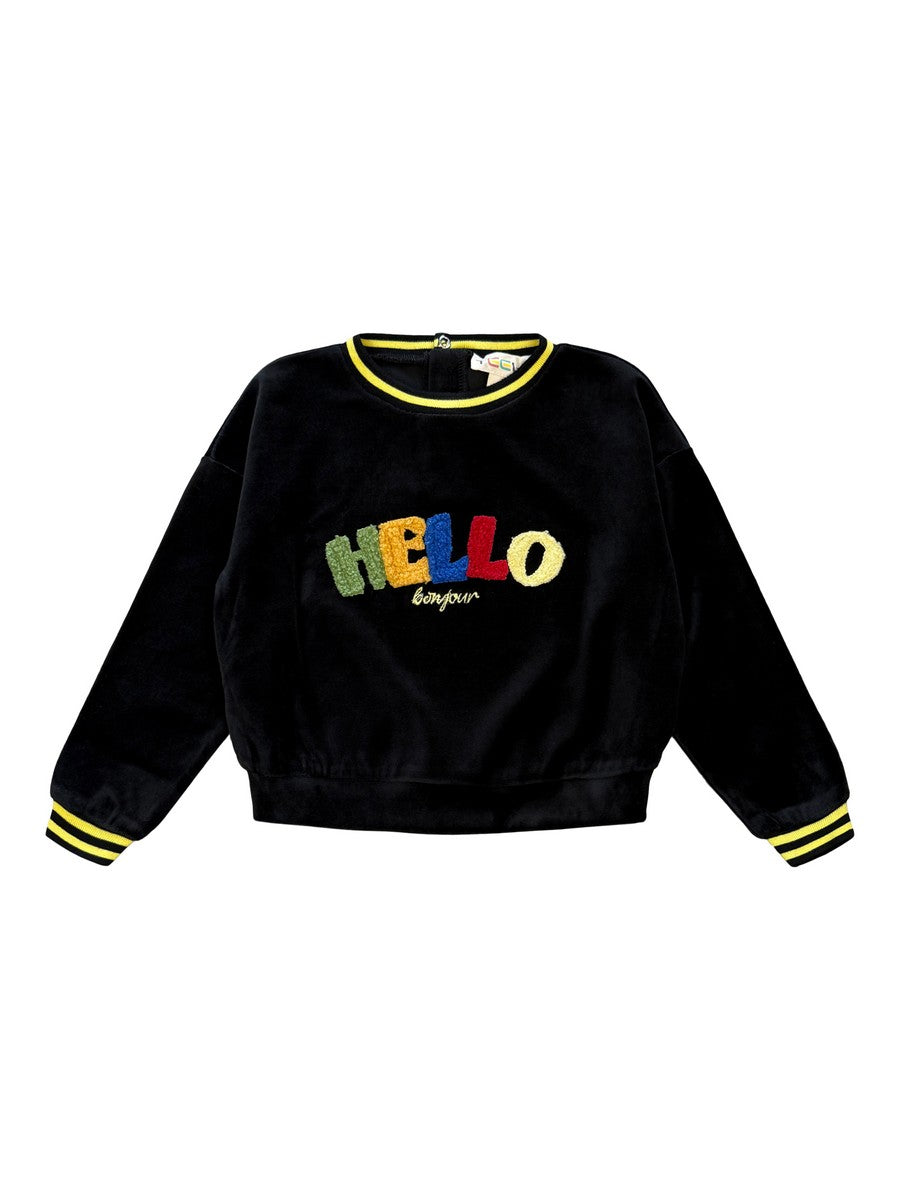 Hello Velour Top
