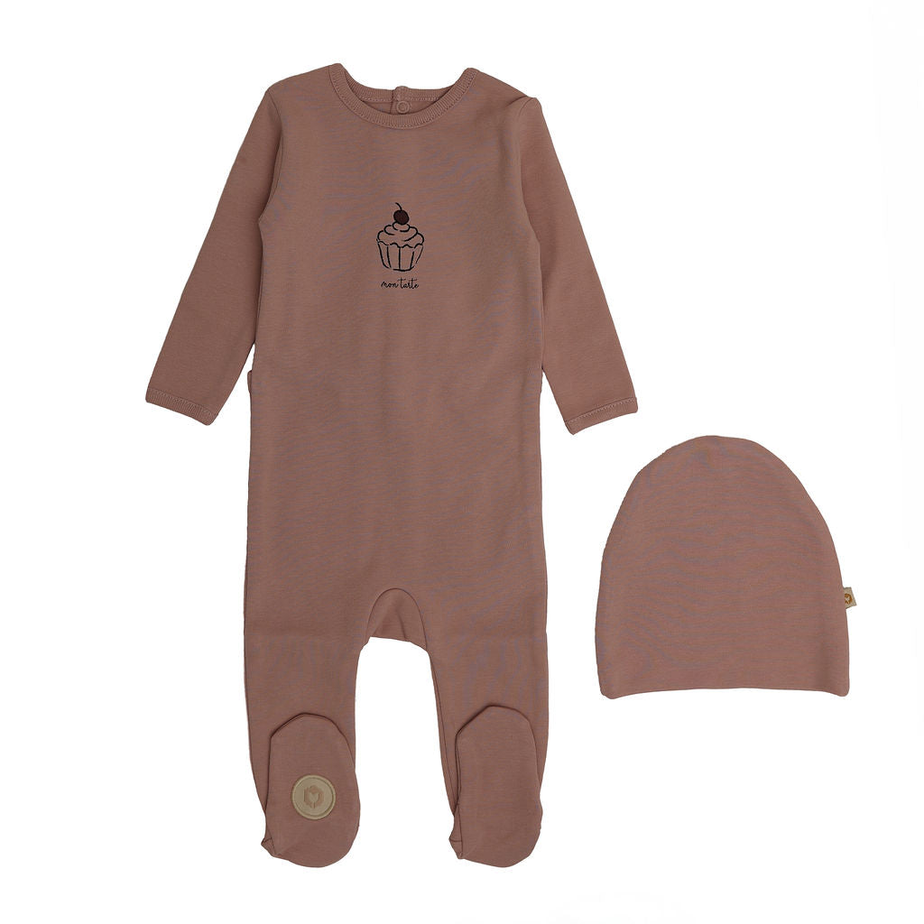 Mon Tarte Girls Footie & Hat Set