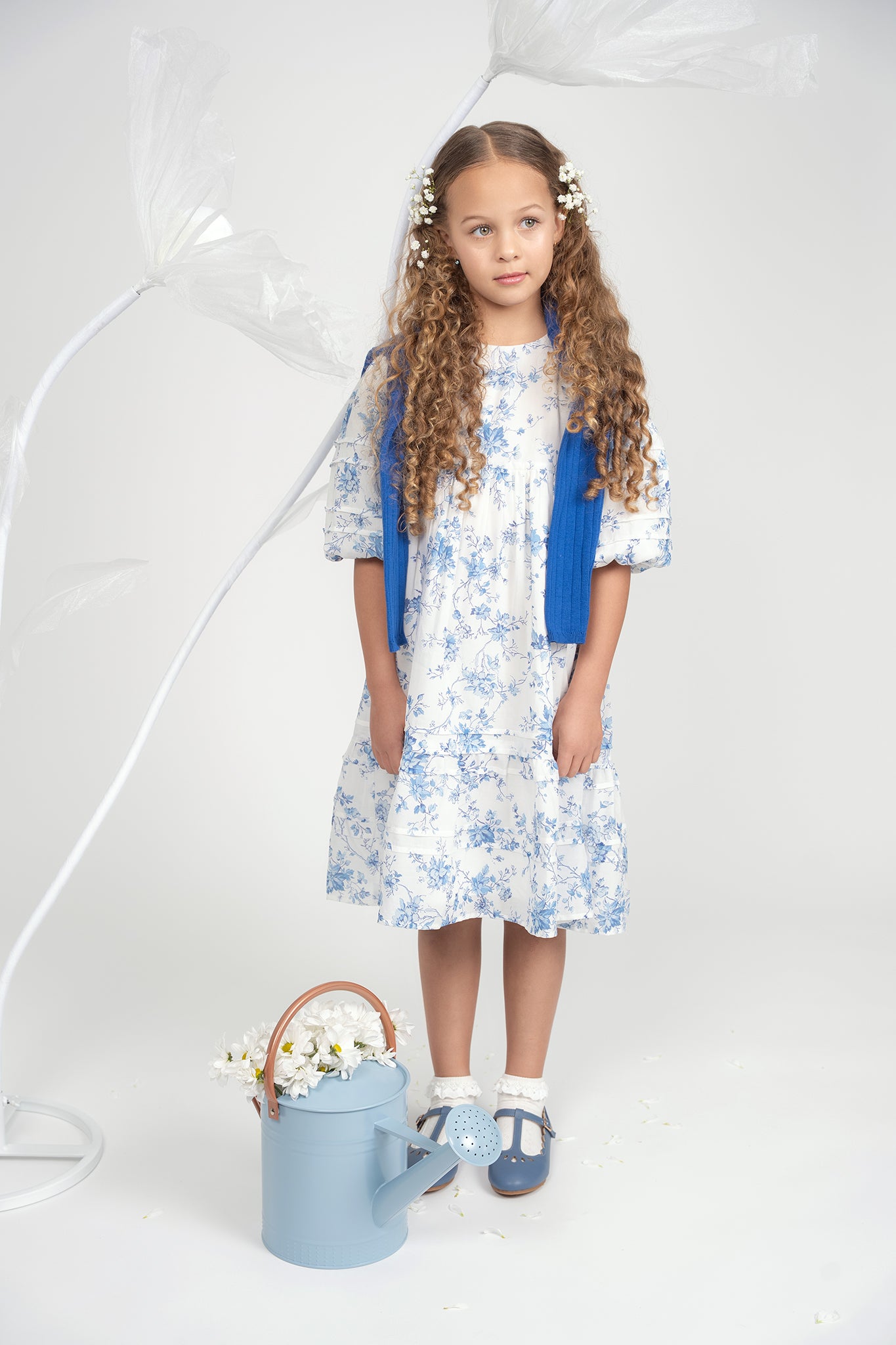 Toile Pleat Dress