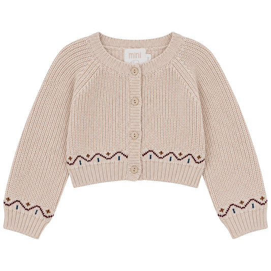 Knit Cardigan - Cream