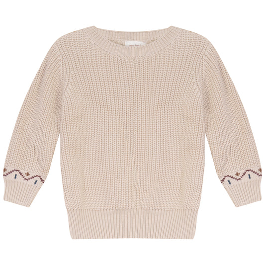 Chunky Knit Round Neck Sweater