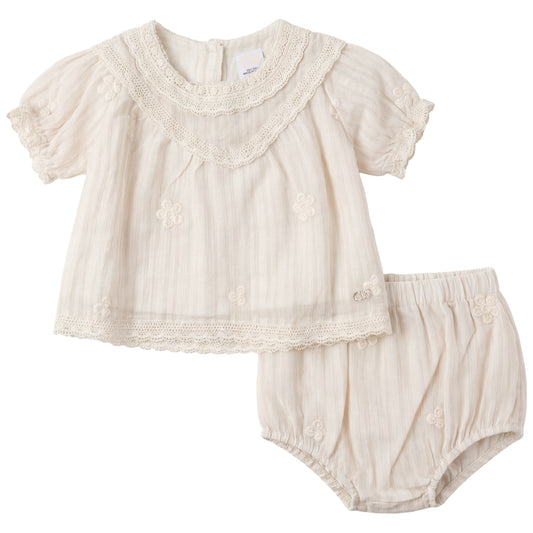 Baby 2 Pc With Lace