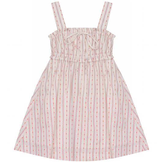 Girls Cotton Striped Design Jumper