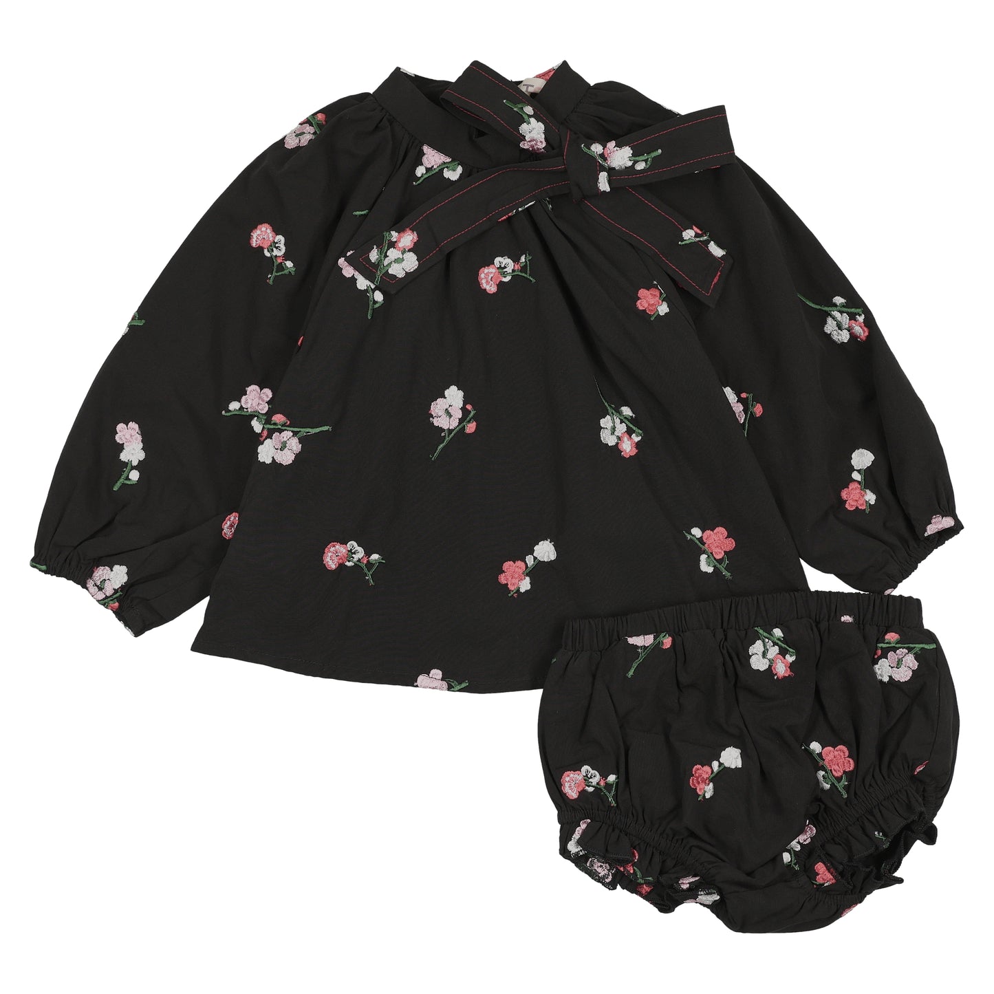 Embroidered Bloomer Set
