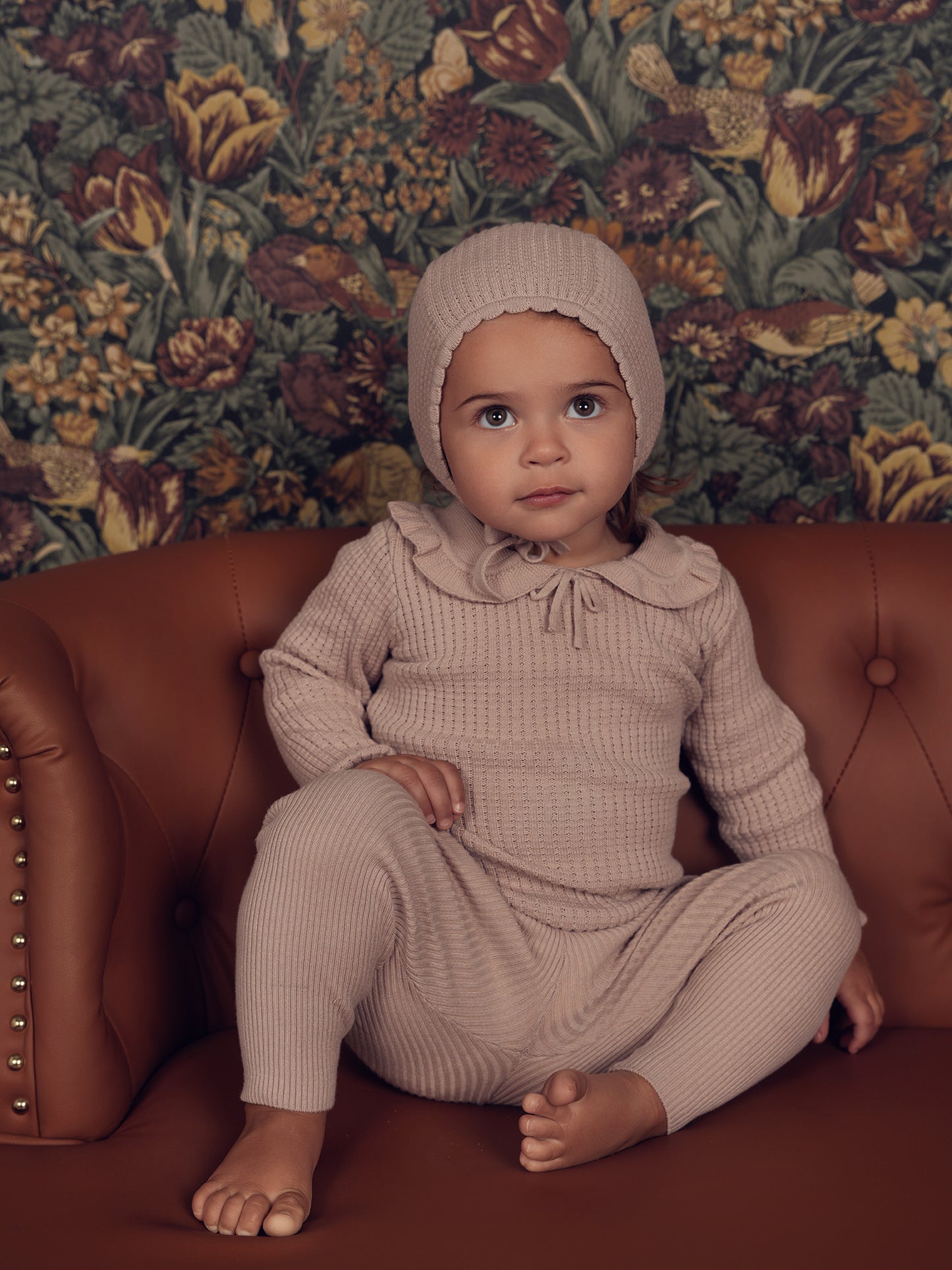 Collared Knit BabySet