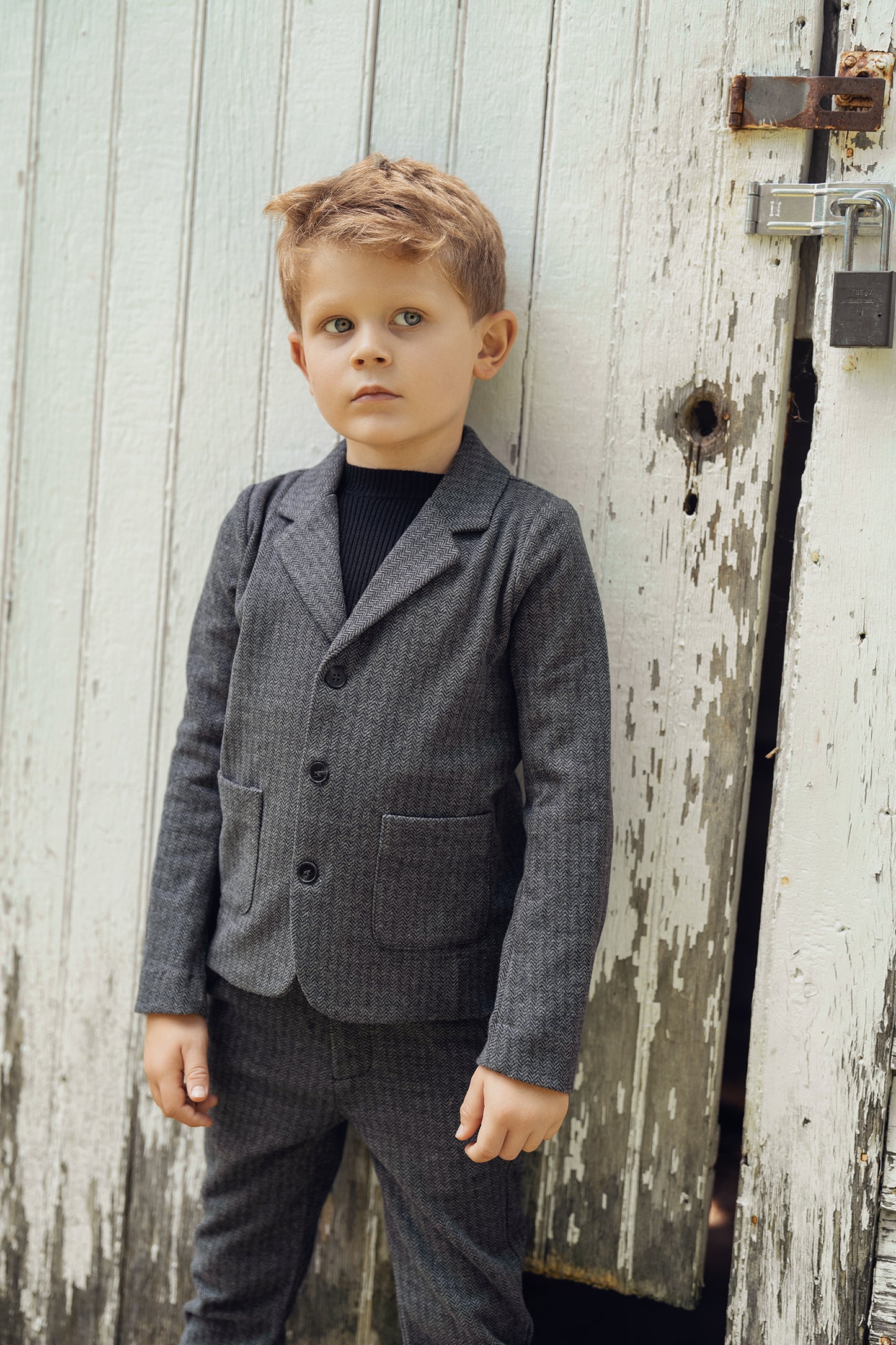 Herringbone Blazer