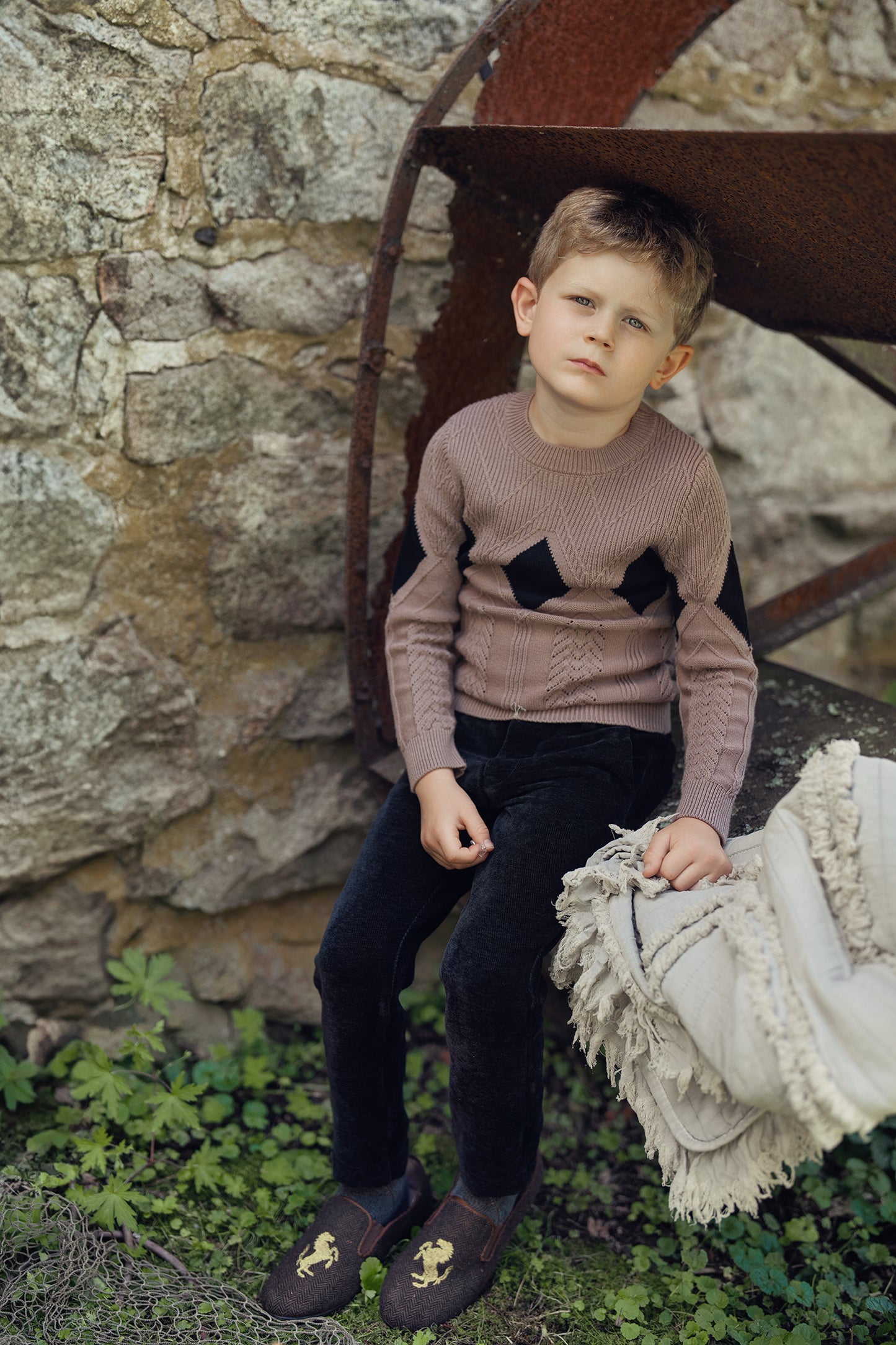 Diamond Knit Sweater