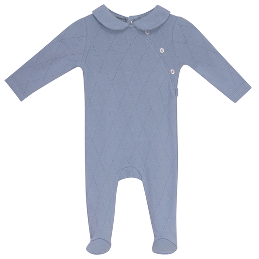 Boys Pointelle Diamond Layette