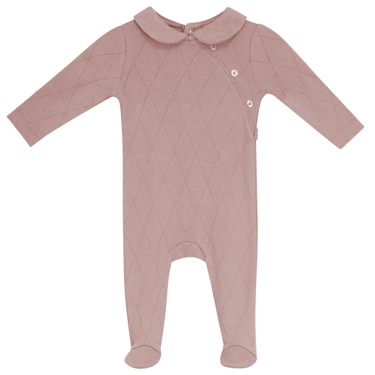 Girls Pointelle Diamond Layette