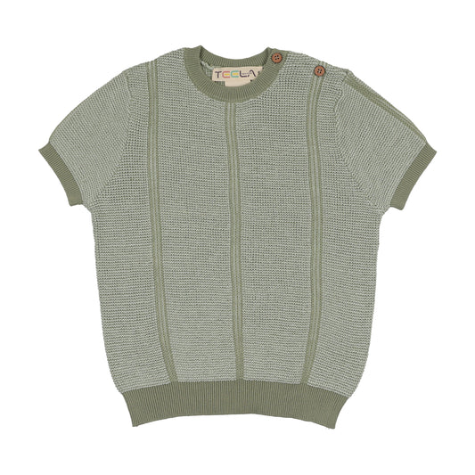 Slate Knit Boy Sweater