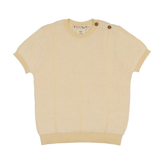 Yellow Knit Boy Sweater