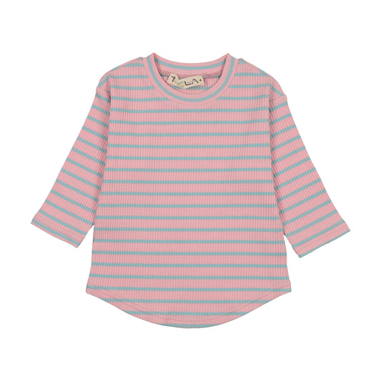 Ribbed Striped Tee