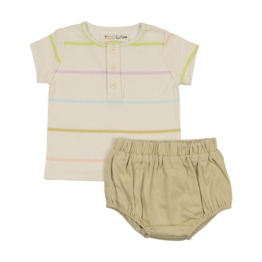Stripe Baby Set